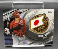 Shohei Ohtani 2020 Topps Series 1 Global Game Medallion Black #004/149 MLB