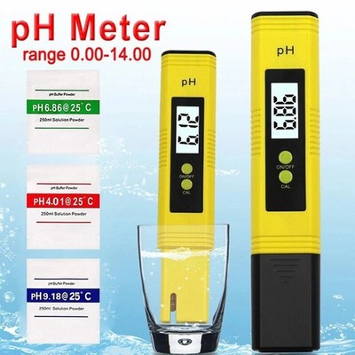 Digital PH&TDS EC Meter Messgerät Digital Messer Tester Aquarium Pool Prüfer
