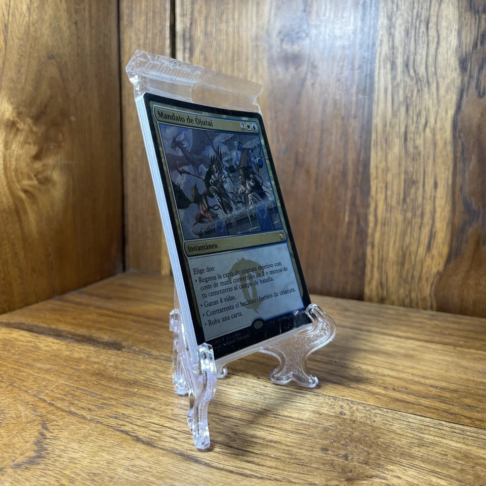 🦅 Ojutai's Command x10 - FOIL BaB Buy-a-Box Promo Pack MTG Mandato de Ojutai Sp - Image 2 of 4