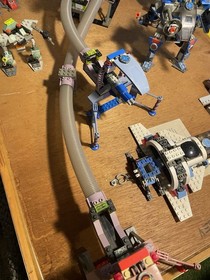 LEGO Life On Mars: 5 Sets Mostly Complete (7313 7317 7314 7315) Aero Tube Hangar