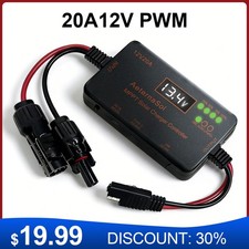 12V 10A/20A Solar Charge Controller LCD Display for AGM Battery NEW Gel