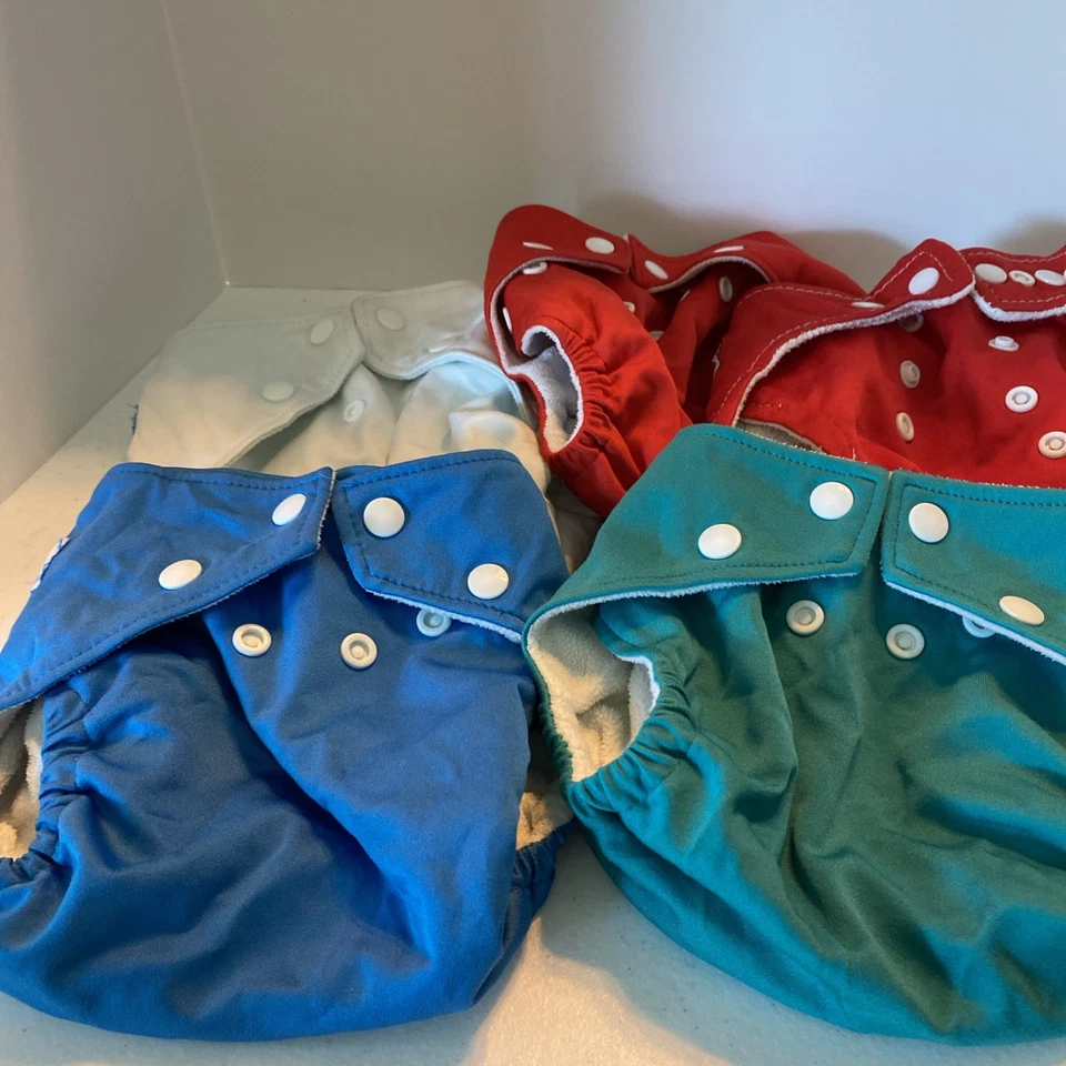 FUZZIBUNZ FUZZI BUNZ КАРМАН ТКАНИ ПОДГУЗНИКИ чехлы Snap маленький один размер Baby City - Изображение 2 из 4