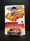 RESTORED Hot Wheels Redline Plum Motocross Super Van Flying Colors on retro card