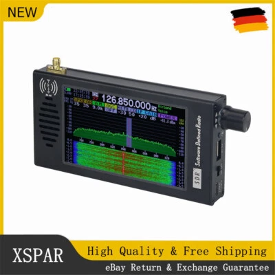 HamGeek DSP-01 SDR Radio Receiver DSP Digital Demodulation CW/AM 4.3"IPS LCD #DE