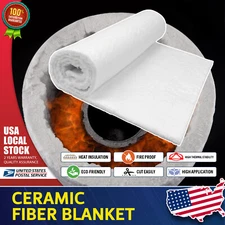 Brand new Ceramic Fiber Blanket Insulation High Temperature Fireproof Mat Pads