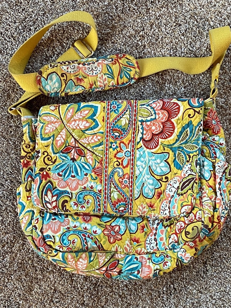 Vera Bradley Provencal Paisley Yellow Diaper Bag w/ Shoulder  display picture 3