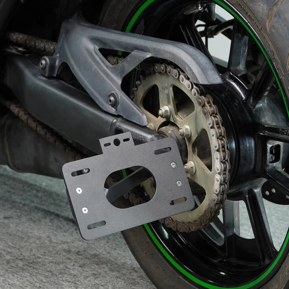 Fender Eliminator License Plate Holder Fit For Kawasaki Vulcan 650 S 2015-2025 Foto 3 de 4