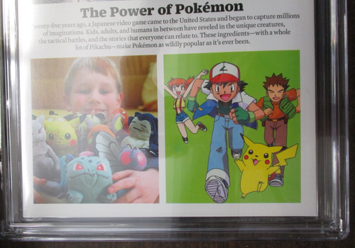 TIME MAGAZINE SPECIAL EDITION POKEMON CHARIZARD COVER CGC 9.8 FIRST PRINT 2025 - Picture 7 of 7