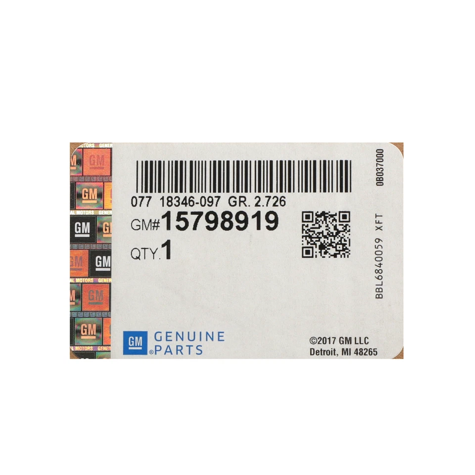 Soporte de soporte de lámpara de luz lateral del conductor OEM 1999-2007 Chevrolet GMC 15798919 Foto 4 de 4