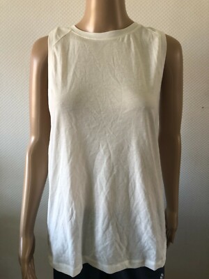   Adidas Women's Workout Wanderlust Yoga Tank Top White Size L CX0453