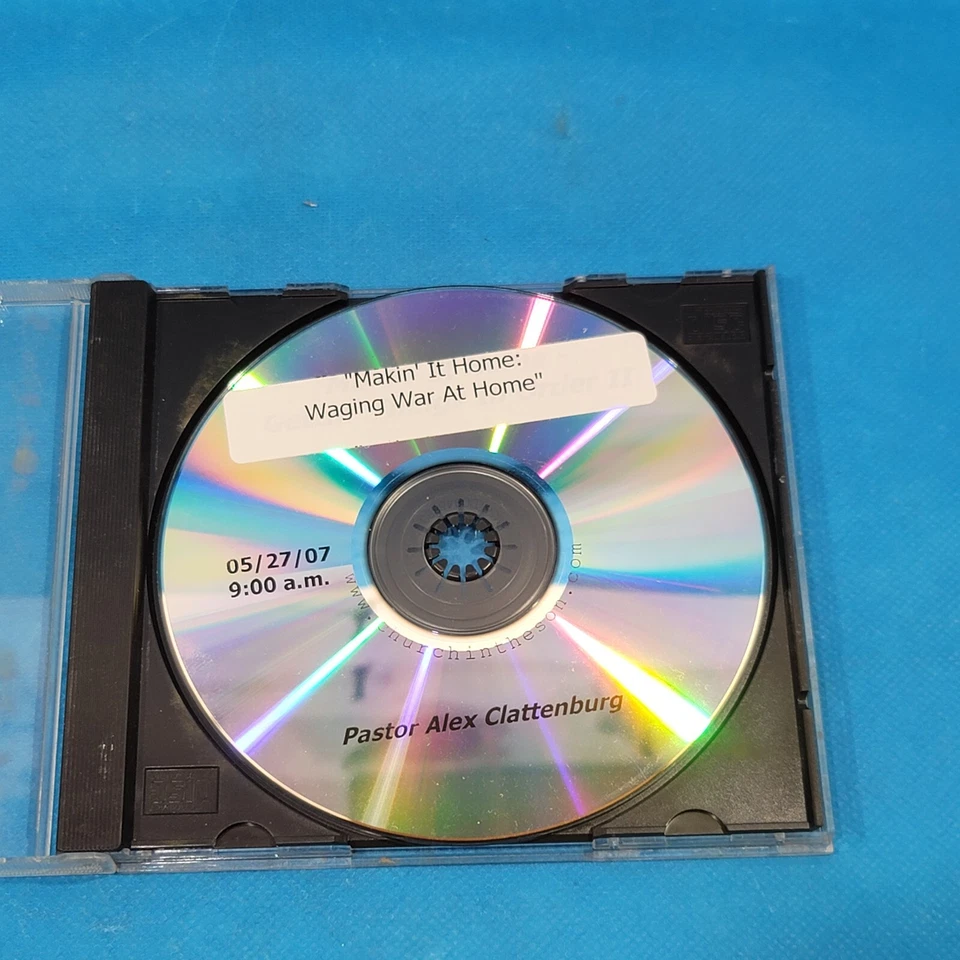 Waging War At Home Audio CD Pastor Alex Clattenburg Foto 2 de 4