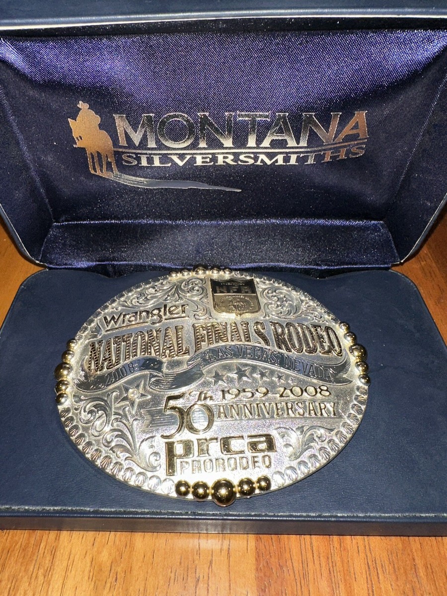 Montana Silversmith ナショナルロデオ　限定　記念バックル Montana Silversmith ナショナルロデオ 限定 記念バックル