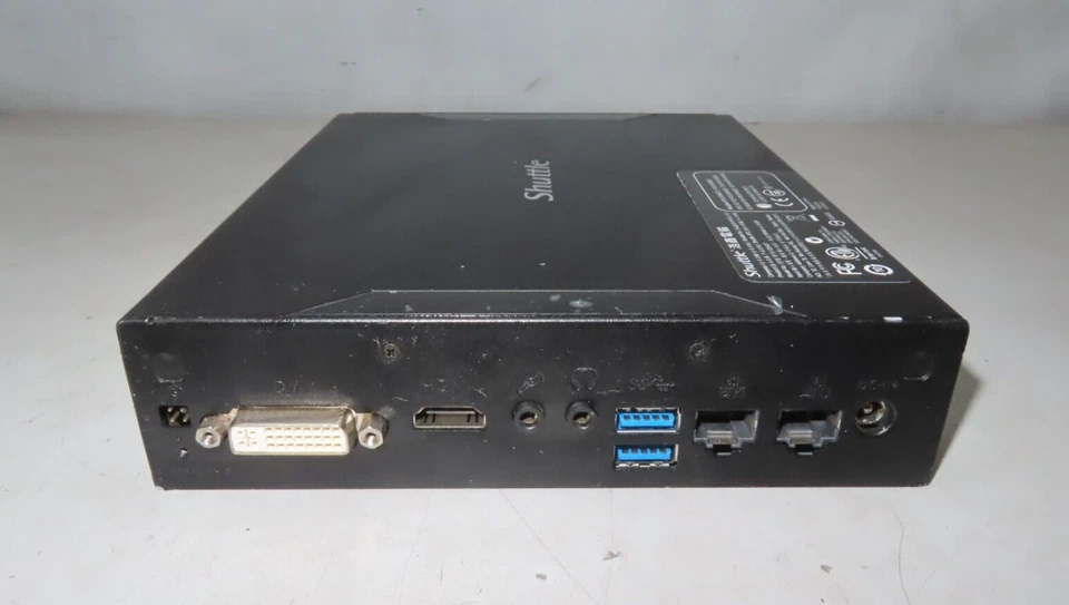 Shuttle XPC DS437 Dual Core Celeron 1037U 1.8GHz 2GB RAM 320GB HDD WiFi - Image 2 of 4