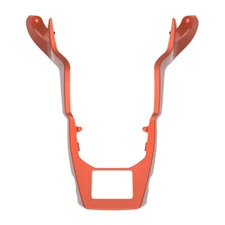 Advanblack Orange Lava Fairing Spoiler Kit Fits for 2017+ Harley Road Glide