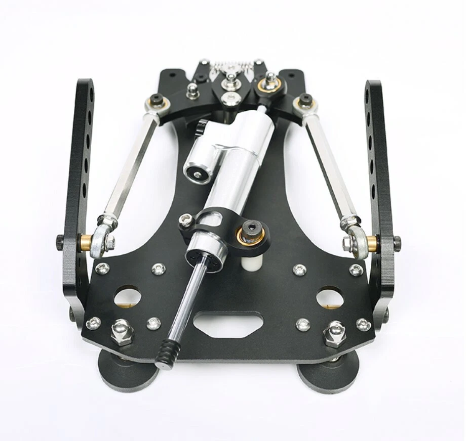 Falcon1 flight sim rudder pedal metal hall sensor dcs wt ka50 vkb style fsx p3d - Image 3 of 4