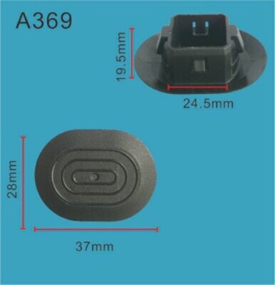 20pcs Fit TOYOTA LEXUS Retainer, Rocker Panel Moulding 7692412030 By - View #4