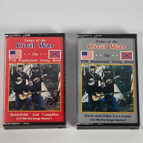 Songs of the Civil War, Volumes 1 & 2 Cassettes Lot 2 1990 & 1992 - Picture 2 of 8