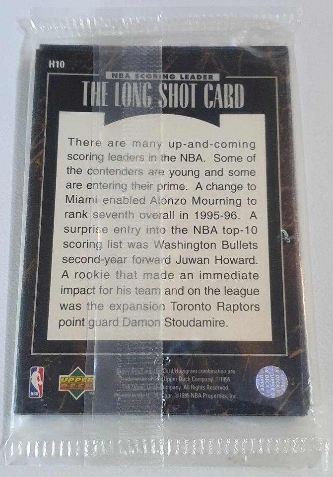 1995 Upper Deck Michael Jordan Predictor: MVP (Set of 10 Cards) - Factory Sealed - Image 2 of 2