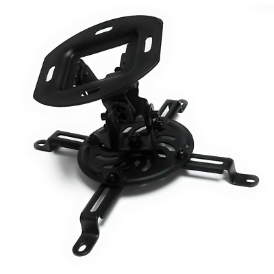 Universal Projector Mount Sloped Vaulted Ceiling Bracket Tilt 360