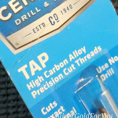 TWO Metric Plug Taps 97310 6.0x1.00 High Carbon Alloy Century Drill Bit Tool 6x1 - Picture 4 of 5