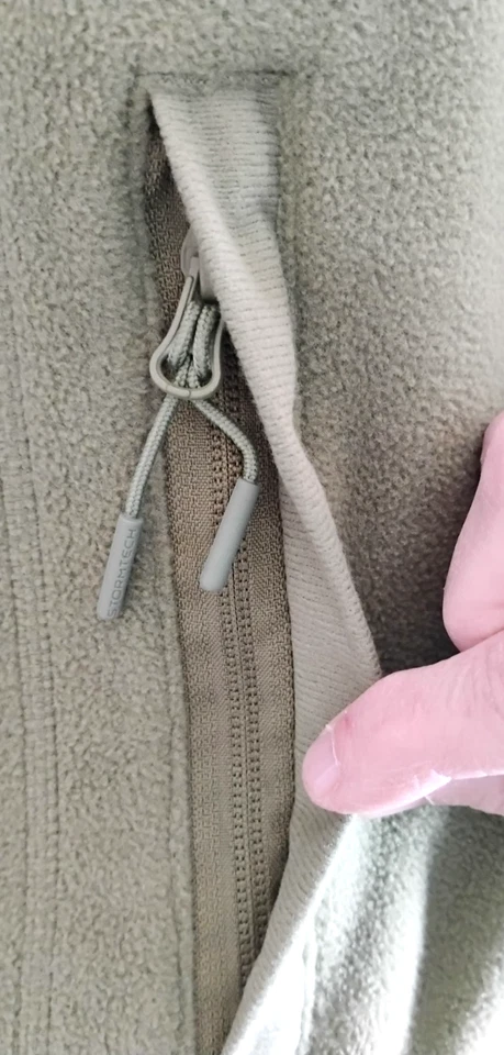 Coletes para veterinários Stormtech Blackrock masculino pequeno verde oliva exército microfleece macio - Imagem 3 de 4