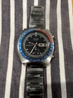 Vintage Pre 1972 Seiko 6139-6005 Pogue Pepsi Blue Automatic Chronograph Working