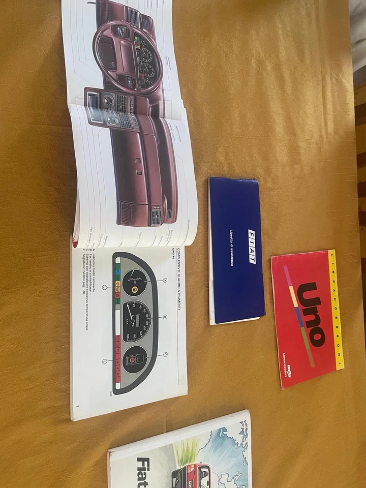 Fiat Uno Turbo Libretto Uso E Manutenzione Dal 1989 Al 1992 - Immagine 2 di 4