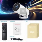 4K Mini Projector HY300 720P WiFi6 Bluetooth BT5.0 Cinema Portable Home Theaters