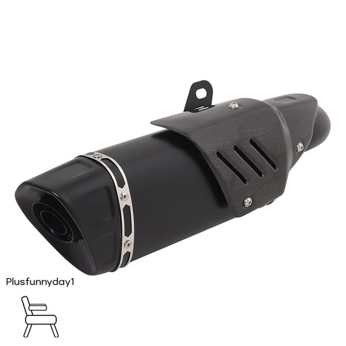 For Yamaha YZF R25 2014-2021 FZ03 2016-2021 Exhaust Muffler Tip Black Tail Pipe - Picture 5 of 9