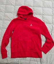Jordan Kids' Brooklyn Fleece Pullover Hoodie Size L 12-13 Years Old Gym Red