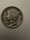 1939 SILVER Mercury Dime