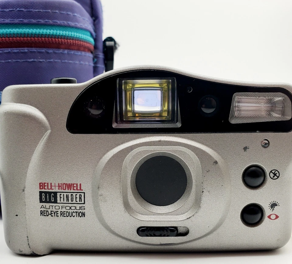 Vintage Bell & Howell BF 905 Auto Focus Red Eye Reduction 35mm Camera Untested - Image 3 of 4