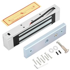 Electromagnetic Door Lock 12V DC Fail-Safe 350LBS Magnetic Holding Force Wate...