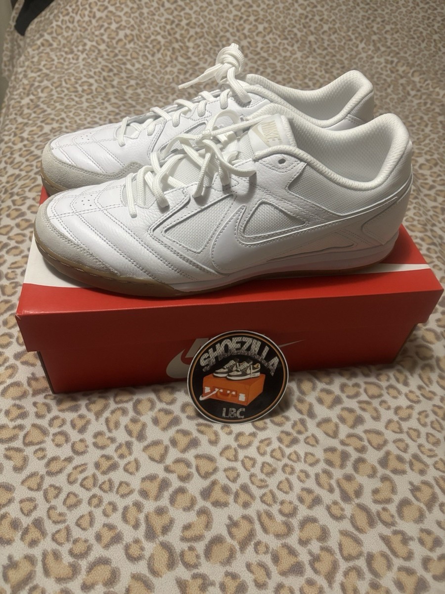 Nike Gato White Gum Indoor Soccer Shoes HQ6019-100 Men display picture 1