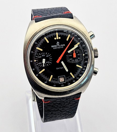 Vintage Breitling Datora Chronograph Ref. Valjoux 7734 70er Jahre 2018 läuft - Bild 5 von 16