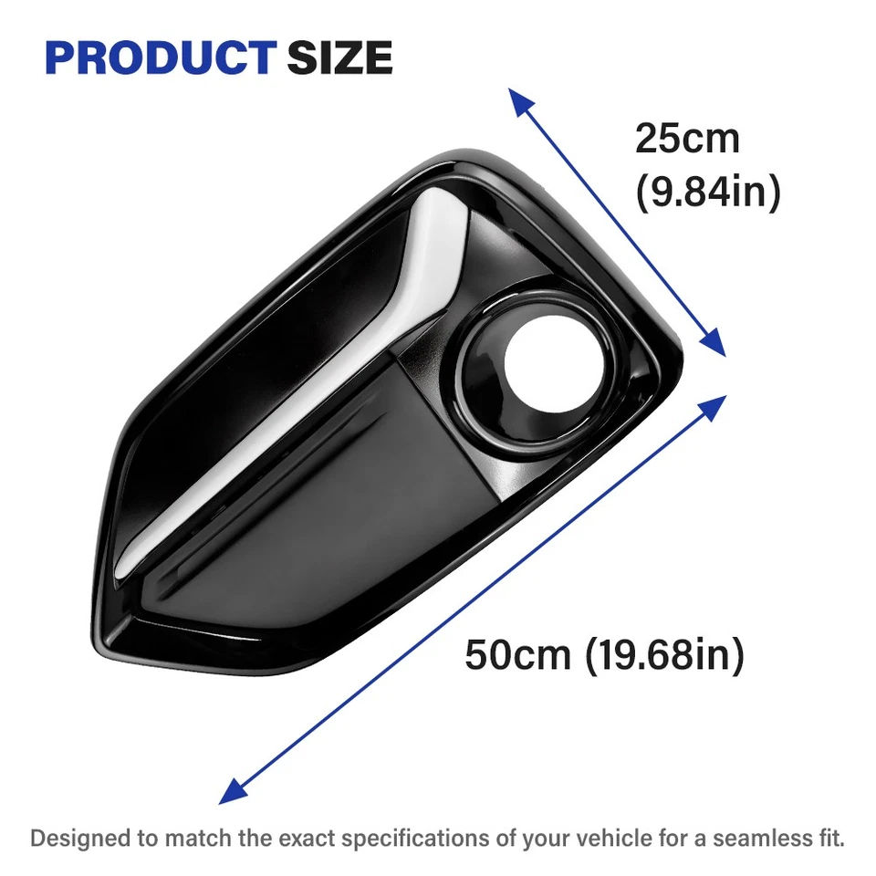 Luces antiniebla LED con bisel + juego de interruptores para Honda Civic Hatchback 2017 2018 2019-2021 Foto 4 de 4