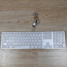 Apple A1243 USB Wired Standard Keypad - White Tested