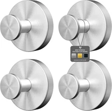 Shower Suction Cup Hooks, Heavy Duty Bathroom Wall Hooks for Towels, Robes, Loof