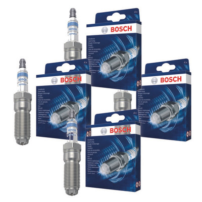 4x Zündkerze BOSCH 0 242 232 514 für Ford Morgan Volvo Chevrolet Opel C-Max II