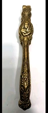Vintage Brass Nut Cracker  Nutcracker , Crab Cracker Ornate Heavy Decorative