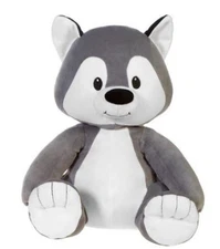 13 Inch Huggy Huggables Wolf Plush Stuffed Animal by Fiesta