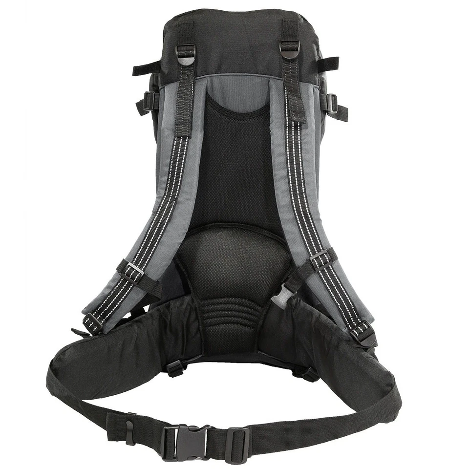 ClevrPlus Deluxe Mochila para Niños Exterior Portabebés Luz Exterior Senderismo, Gris Foto 4 de 4