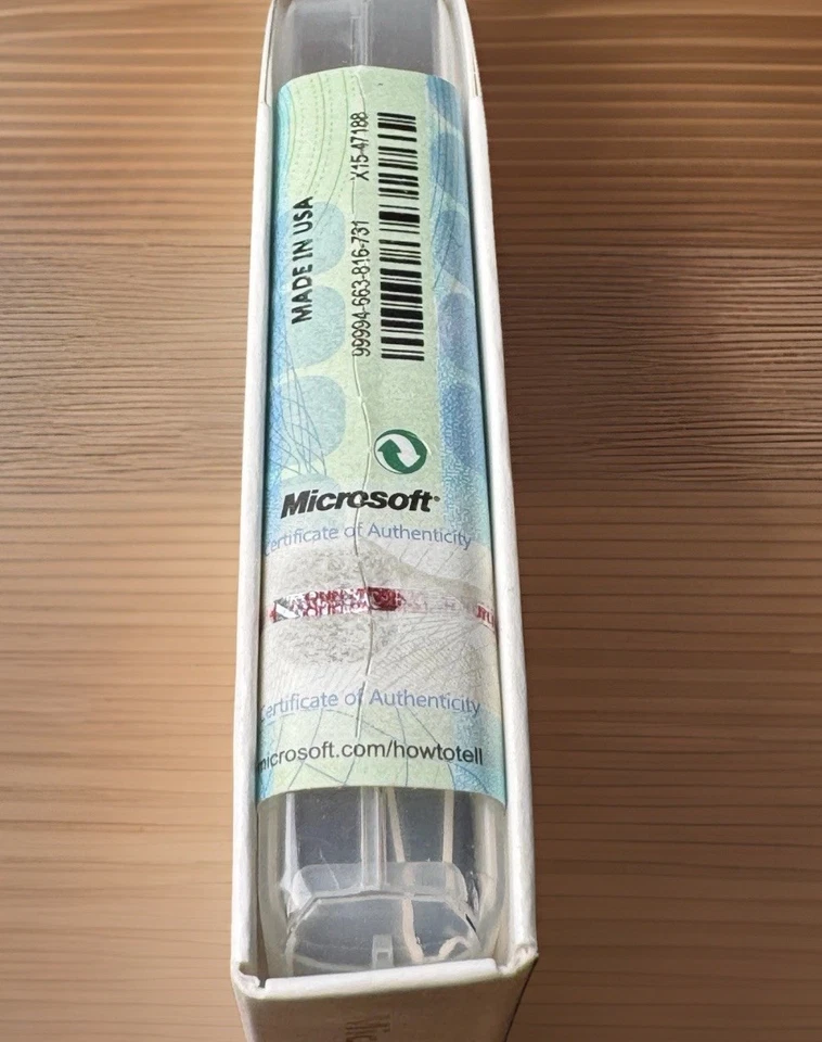 New Sealed Microsoft Office 2010 Home & Business Product Key Card (PKC) License - Image 3 of 4