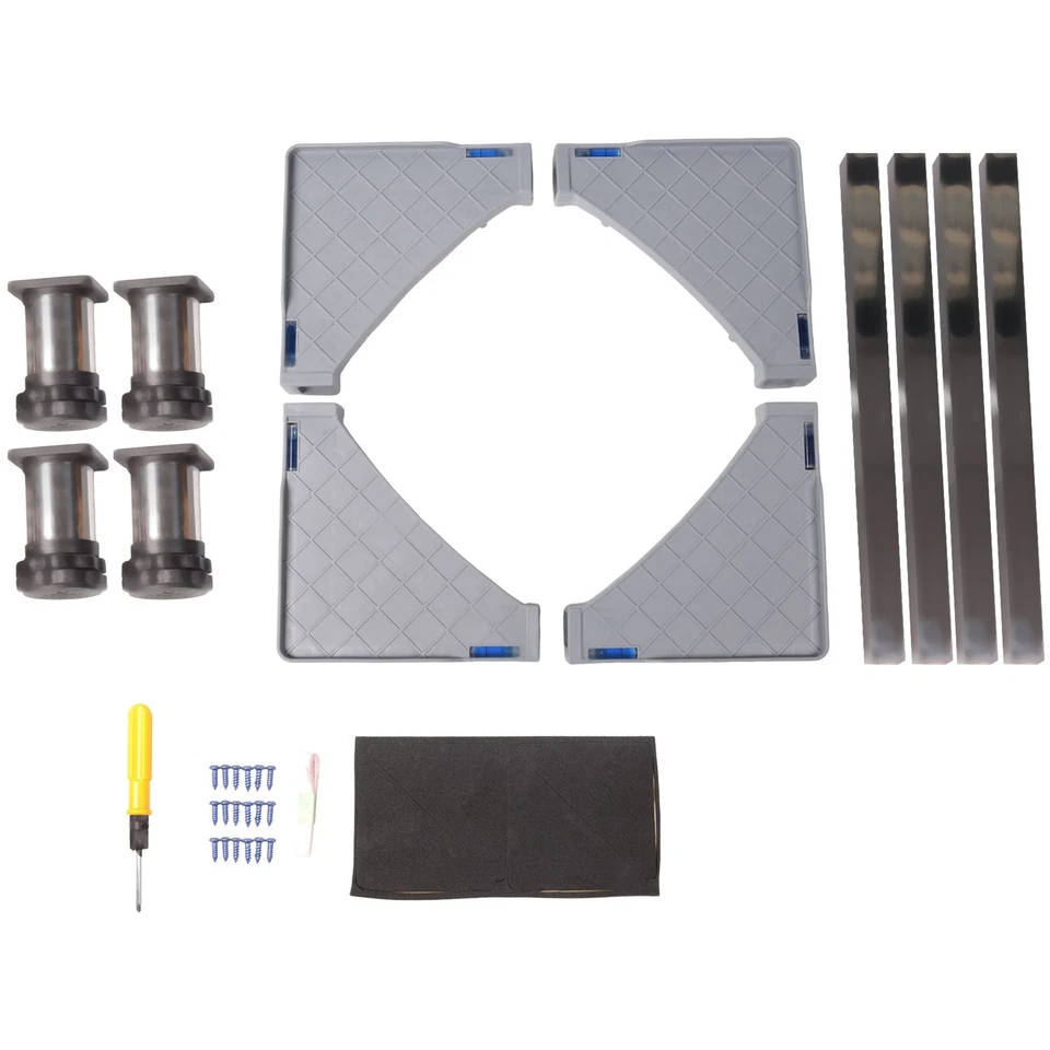 WaschmaschinenstäNder, Verstellbare KüHlschrankbasis, Rutschfest und Vibrat1538