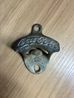 VINTAGE COCA COLA WALL MOUNT BOTTLE OPENER STAR "X" BROWN CO., USA