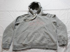 Jack Wills Women's Hunston Graphic Logo Pullover Hoodie CA4 Grey Marl Size US:14