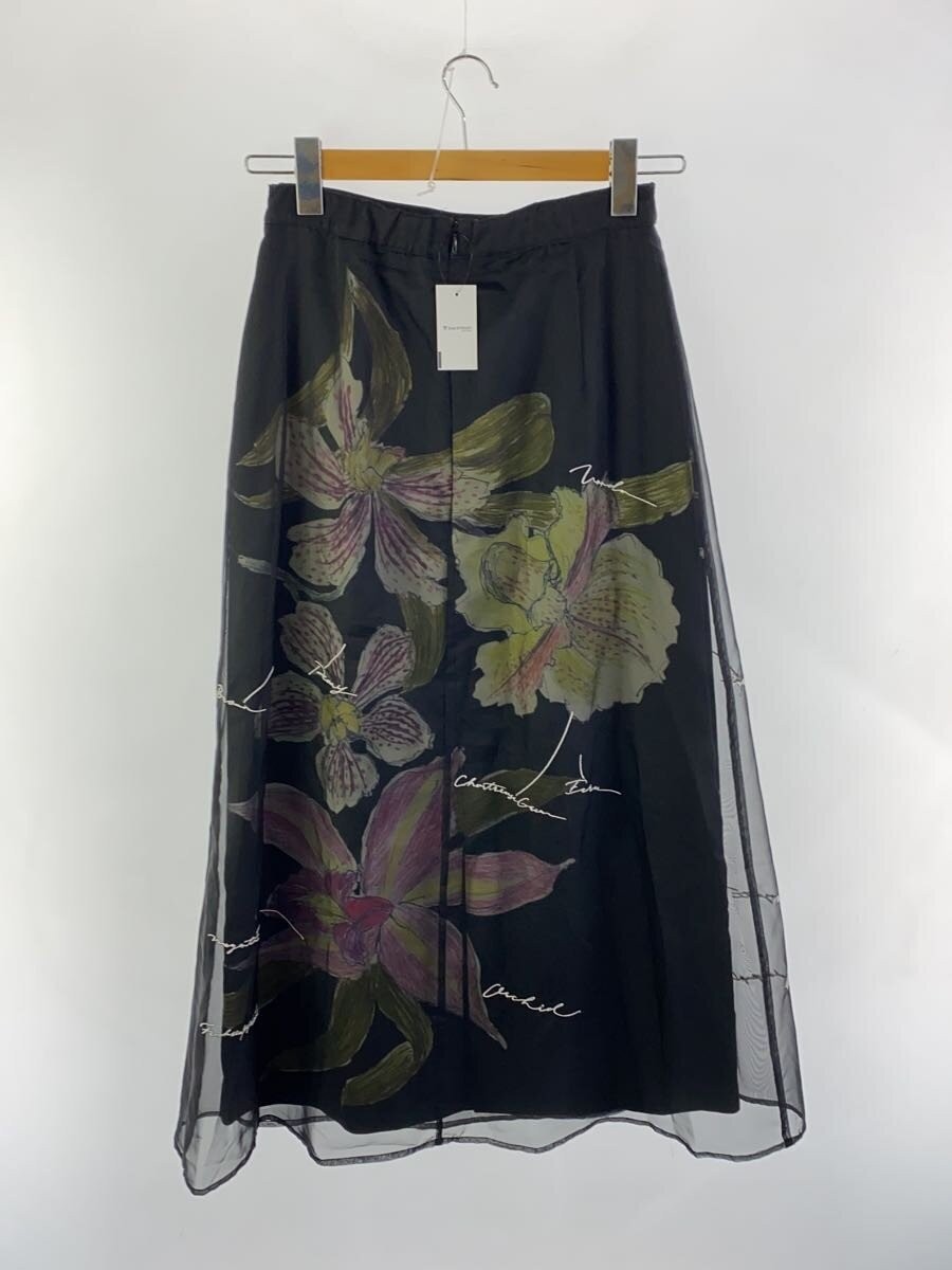 AMERI KEITA MARUYAMA Long Skirt M Polyester BLK 0… - image 2