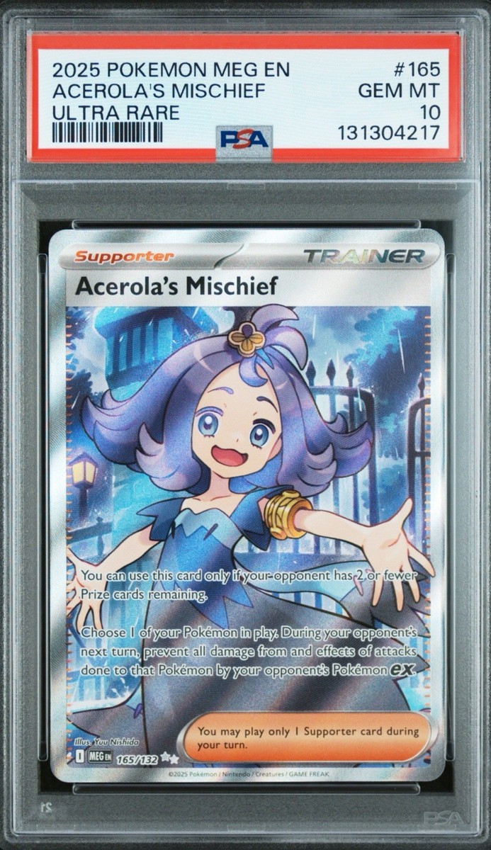 Acerola's Mischief 165/132 Me01: Mega Evolution Holo for sale