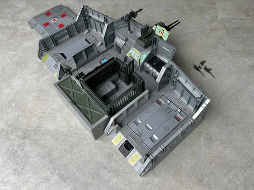 Vtg 1983 Gi Joe HEADQUARTERS COMMAND CENTER Base / Almost Complete / Clean