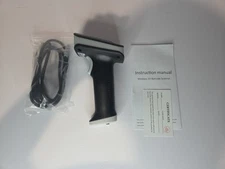 UHF RFID Reader 2.4G Bluetooth 1D/2D Handheld Barcode Scanner New, Tested Well
